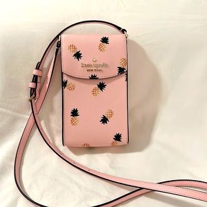 Kate Spade ♠️ Staci Pineapple 🍍 North South Crossbody Purse NWOT